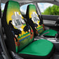 Afro Gabon Independence Day Car Seat Cover Memorial Leon Mba Monument - African Pride