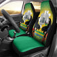 Afro Gabon Independence Day Car Seat Cover Memorial Leon Mba Monument - African Pride