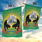 Afro Gabon Independence Day Garden Flag Memorial Leon Mba Monument - African Pride