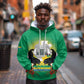 Afro Gabon Independence Day Hoodie Memorial Leon Mba Monument - African Pride