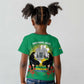 Afro Gabon Independence Day Kid T shirt Memorial Leon Mba Monument - African Pride