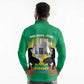 Afro Gabon Independence Day Long Sleeve Polo Shirt Memorial Leon Mba Monument - African Pride