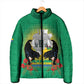 Gabon Independence Day Padded Jacket Memorial Leon Mba Monument
