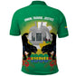 Afro Gabon Independence Day Polo Shirt Memorial Leon Mba Monument - African Pride