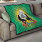 Afro Gabon Independence Day Quilt Memorial Leon Mba Monument - African Pride