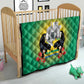 Afro Gabon Independence Day Quilt Memorial Leon Mba Monument - African Pride
