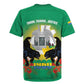 Afro Gabon Independence Day Rugby Jersey Memorial Leon Mba Monument - African Pride