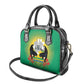 Afro Gabon Independence Day Shoulder Handbag Memorial Leon Mba Monument - African Pride