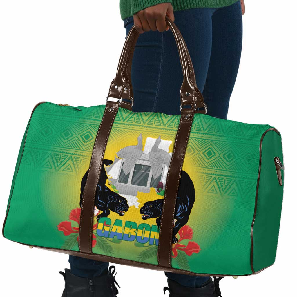 Gabon Independence Day Travel Bag Memorial Leon Mba Monument