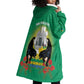Afro Gabon Independence Day Wearable Blanket Hoodie Memorial Leon Mba Monument - African Pride