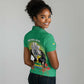 Afro Gabon Independence Day Women Polo Shirt Memorial Leon Mba Monument - African Pride