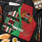 Custom Kenya Cricket Apron Come On Simbas Kente Pattern