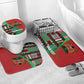 Custom Kenya Cricket Bathroom Set Come On Simbas Kente Pattern