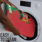 Custom Kenya Cricket Bathroom Set Come On Simbas Kente Pattern