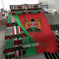 Custom Kenya Cricket Bedding Set Simbas African Kente - African Pride