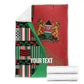 Custom Kenya Cricket Blanket Simbas African Kente - African Pride