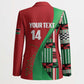 Custom Kenya Cricket Blazer Come On Simbas Kente Pattern