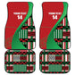 Custom Kenya Cricket Car Mats Simbas African Kente - African Pride
