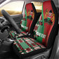 Custom Kenya Cricket Car Seat Cover Simbas African Kente - African Pride