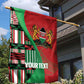 Custom Kenya Cricket Garden Flag Simbas African Kente - African Pride