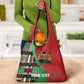 Custom Kenya Cricket Grocery Bag Simbas African Kente - African Pride