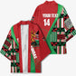 Custom Kenya Cricket Kimono Come On Simbas Kente Pattern