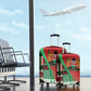 Custom Kenya Cricket Luggage Cover Simbas African Kente - African Pride