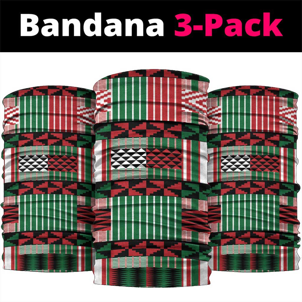 Kenya Cricket Neck Gaiter Simbas African Kente - African Pride