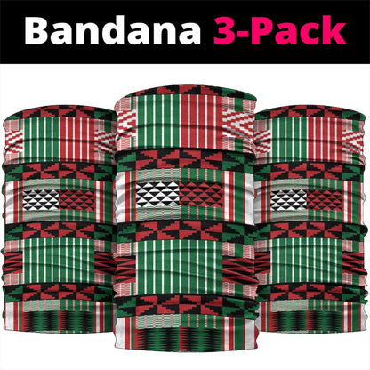 Kenya Cricket Neck Gaiter Simbas African Kente - African Pride