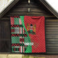Custom Kenya Cricket Quilt Simbas African Kente - African Pride