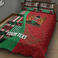 Custom Kenya Cricket Quilt Bed Set Simbas African Kente - African Pride