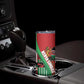 Custom Kenya Cricket Skinny Tumbler Simbas African Kente - African Pride