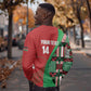 Custom Kenya Cricket Sweatshirt Simbas African Kente - African Pride