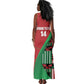 Custom Kenya Cricket Tank Maxi Dress Simbas African Kente - African Pride