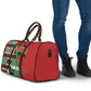 Custom Kenya Cricket Travel Bag Come On Simbas Kente Pattern