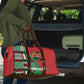 Custom Kenya Cricket Travel Bag Come On Simbas Kente Pattern