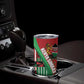 Custom Kenya Cricket Tumbler Cup Simbas African Kente - African Pride