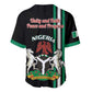 Nigeria Baseball Jersey Nigeria Coat Of Arms Simple Style