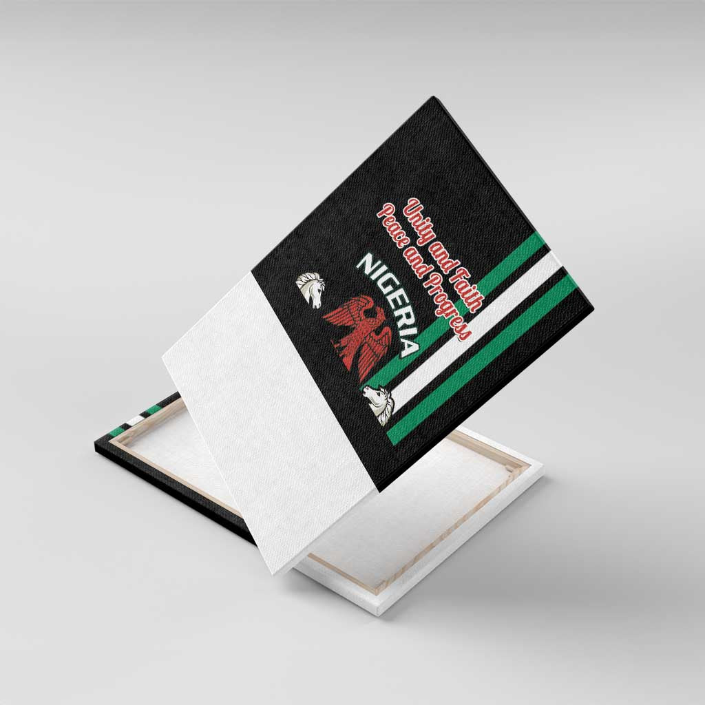 Nigeria Canvas Wall Art Nigeria Coat Of Arms Simple Style