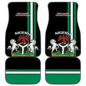 Nigeria Car Mats Nigeria Coat Of Arms Simple Style