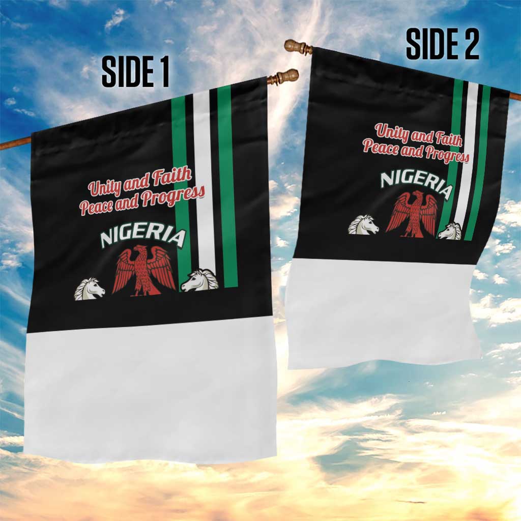Nigeria Garden Flag Nigeria Coat Of Arms Simple Style