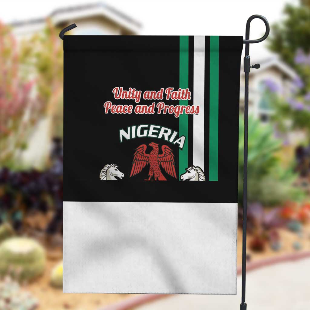 Nigeria Garden Flag Nigeria Coat Of Arms Simple Style