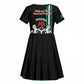 Nigeria Kid Short Sleeve Dress Nigeria Coat Of Arms Simple Style