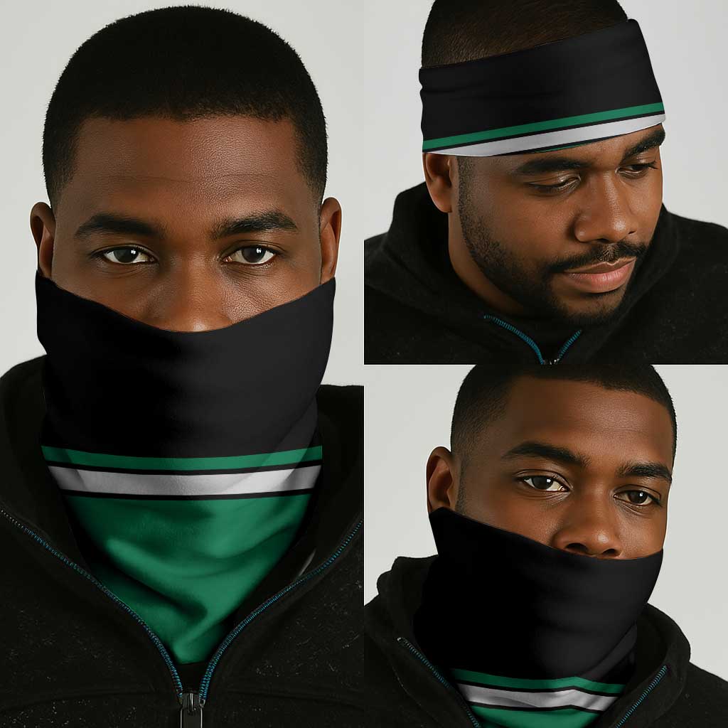 Nigeria Neck Gaiter Nigeria Coat Of Arms Simple Style - African Pride