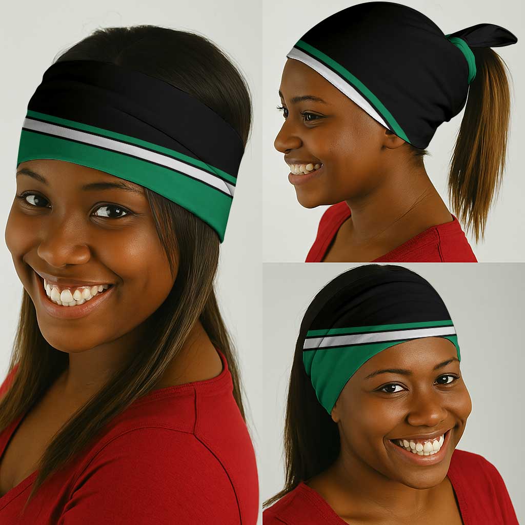 Nigeria Neck Gaiter Nigeria Coat Of Arms Simple Style - African Pride