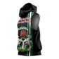 Nigeria Sleeveless Hoodie Nigeria Coat Of Arms Simple Style - African Pride