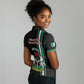 Nigeria Women Polo Shirt Nigeria Coat Of Arms Simple Style