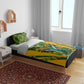Custom South Africa Rugby Bedding Set Go Springboks Kente With Bokke