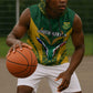 Custom South Africa Rugby Sleeveless Hoodie Go Springboks Kente With Bokke - African Pride