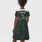 South Africa Rugby Kid Short Sleeve Dress Springboks 4th Champions World Cup Proud Bokke